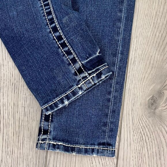 Miss Me Women Size 27 Classic Skinny Leg Low Rise Denim Cotton Jeans Y2K Western - Picture 9 of 12